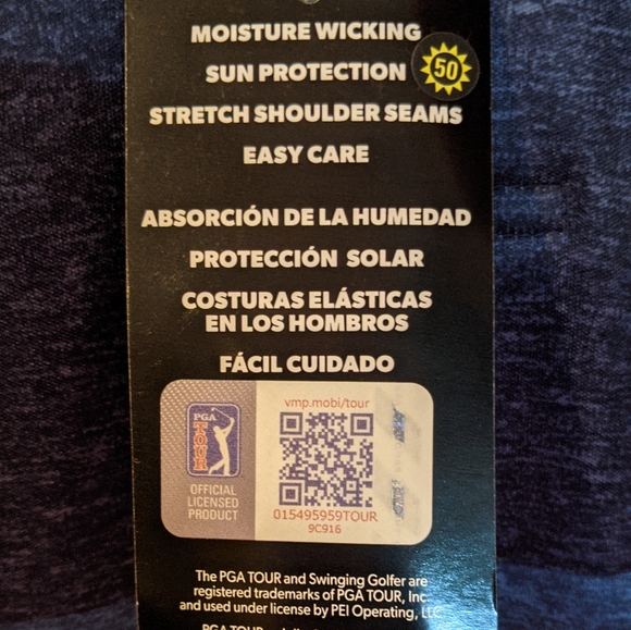 NWT! Men's PGA Tour Shirt - Picture 6 of 8